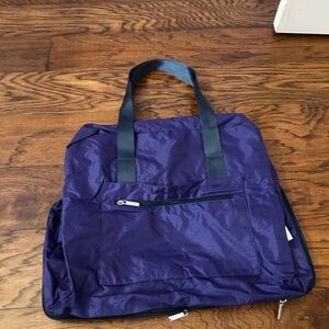Purple Nylon foldable Travel bag